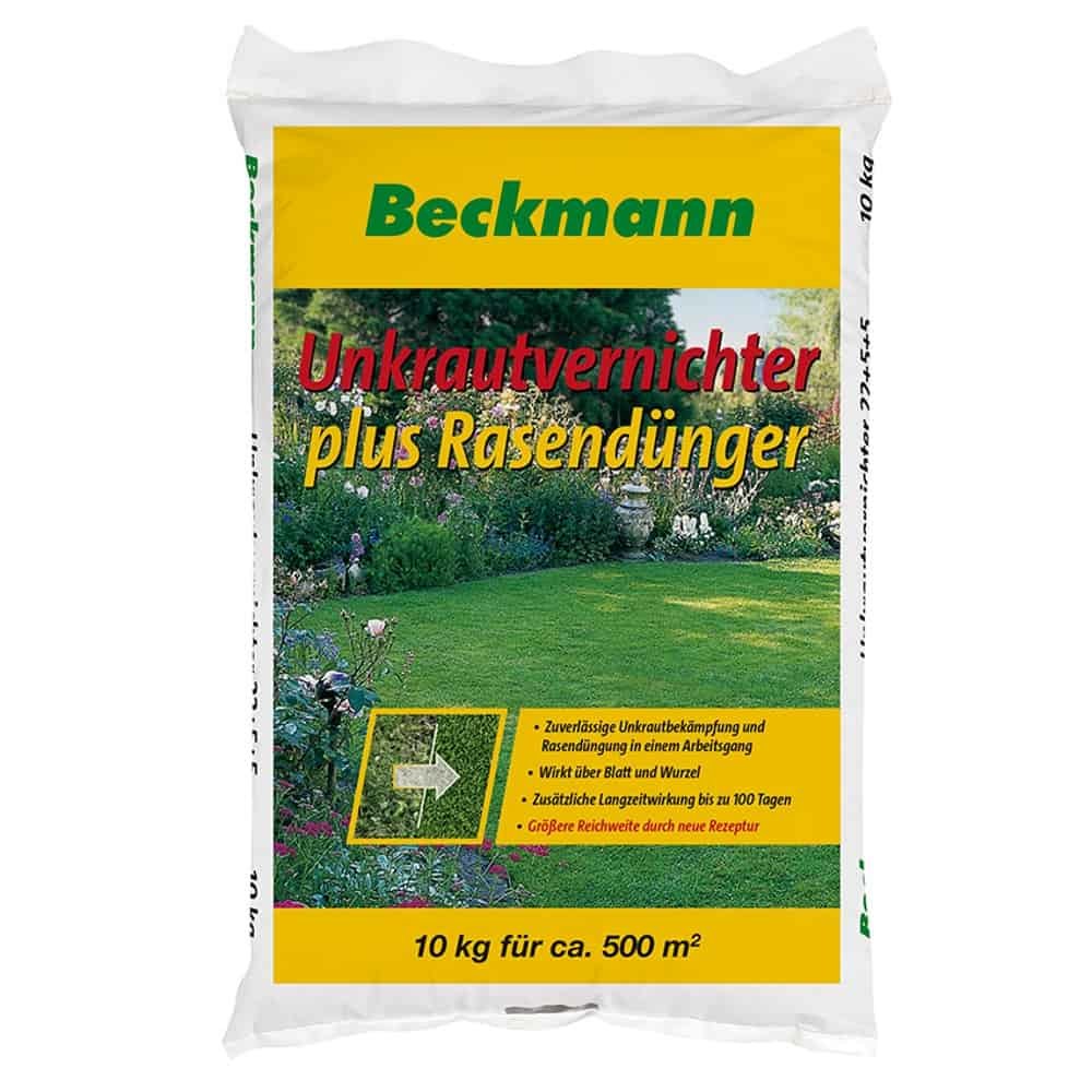 10 kg herbicida más fertilizante para césped para aprox. 500m² con fertilización de larga duración